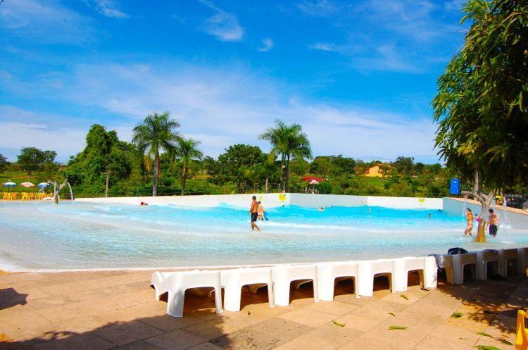 Piazza Acqua Park Apartment Caldas Novas Ngoại thất bức ảnh